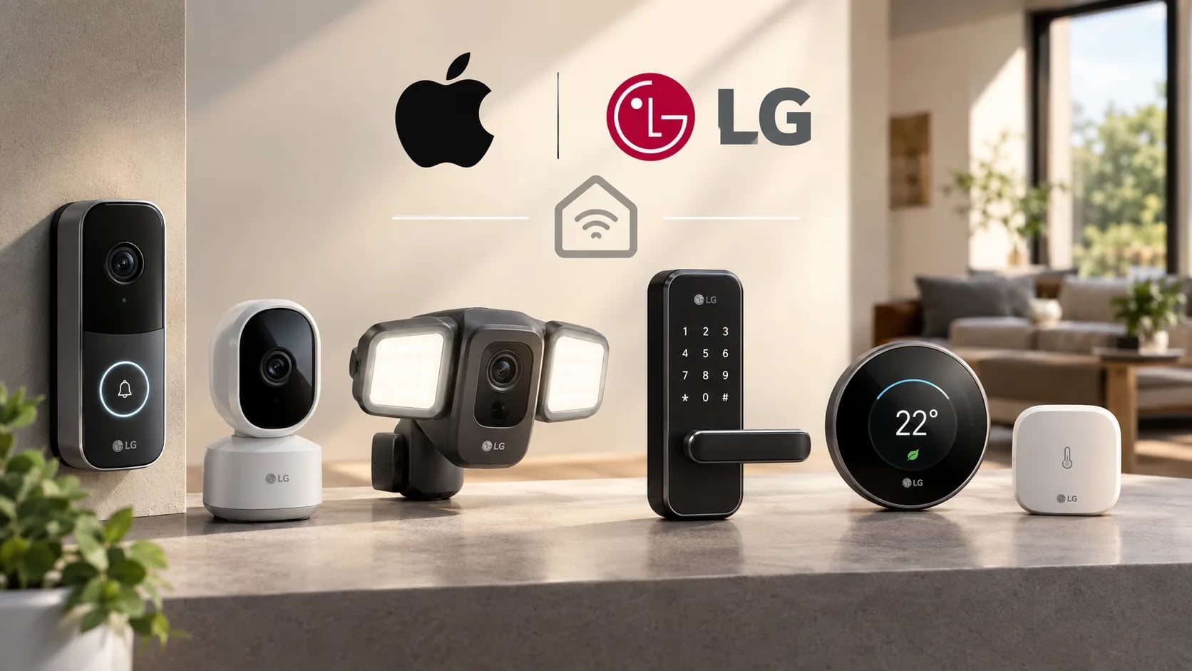 apple och lg smart hem
