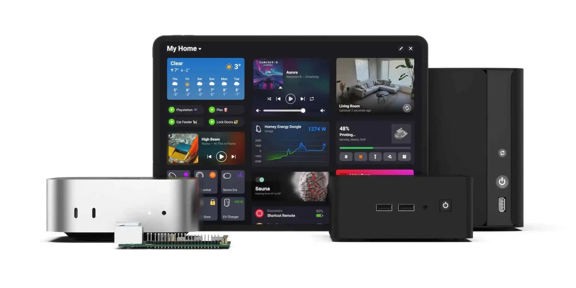 homey selfhosted server