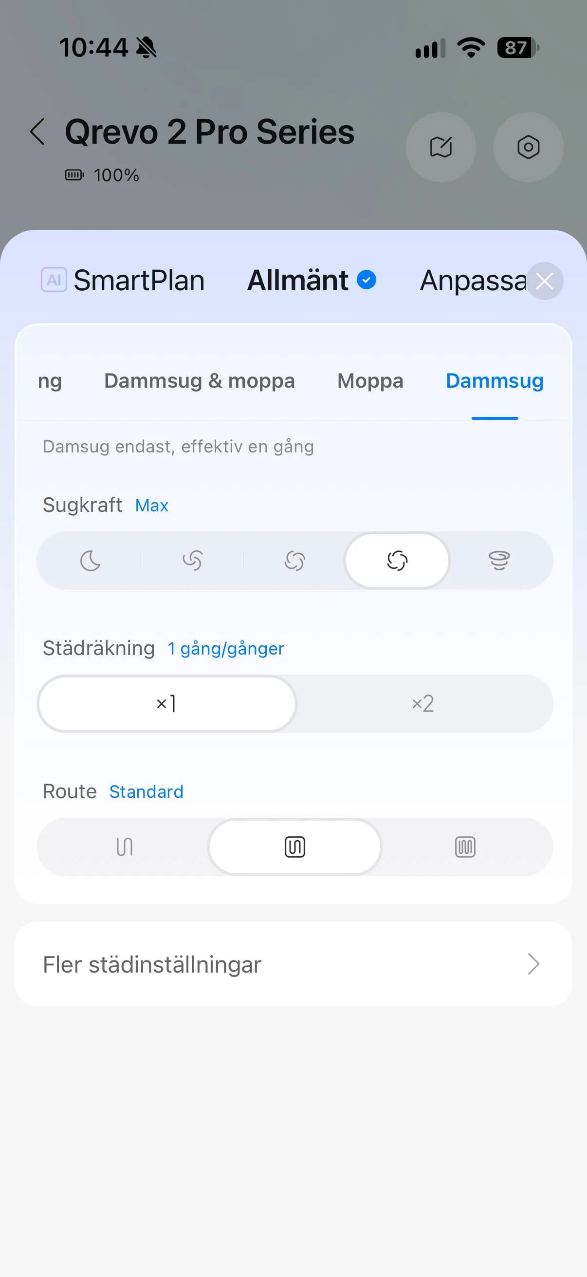 roborock app screenshot 3