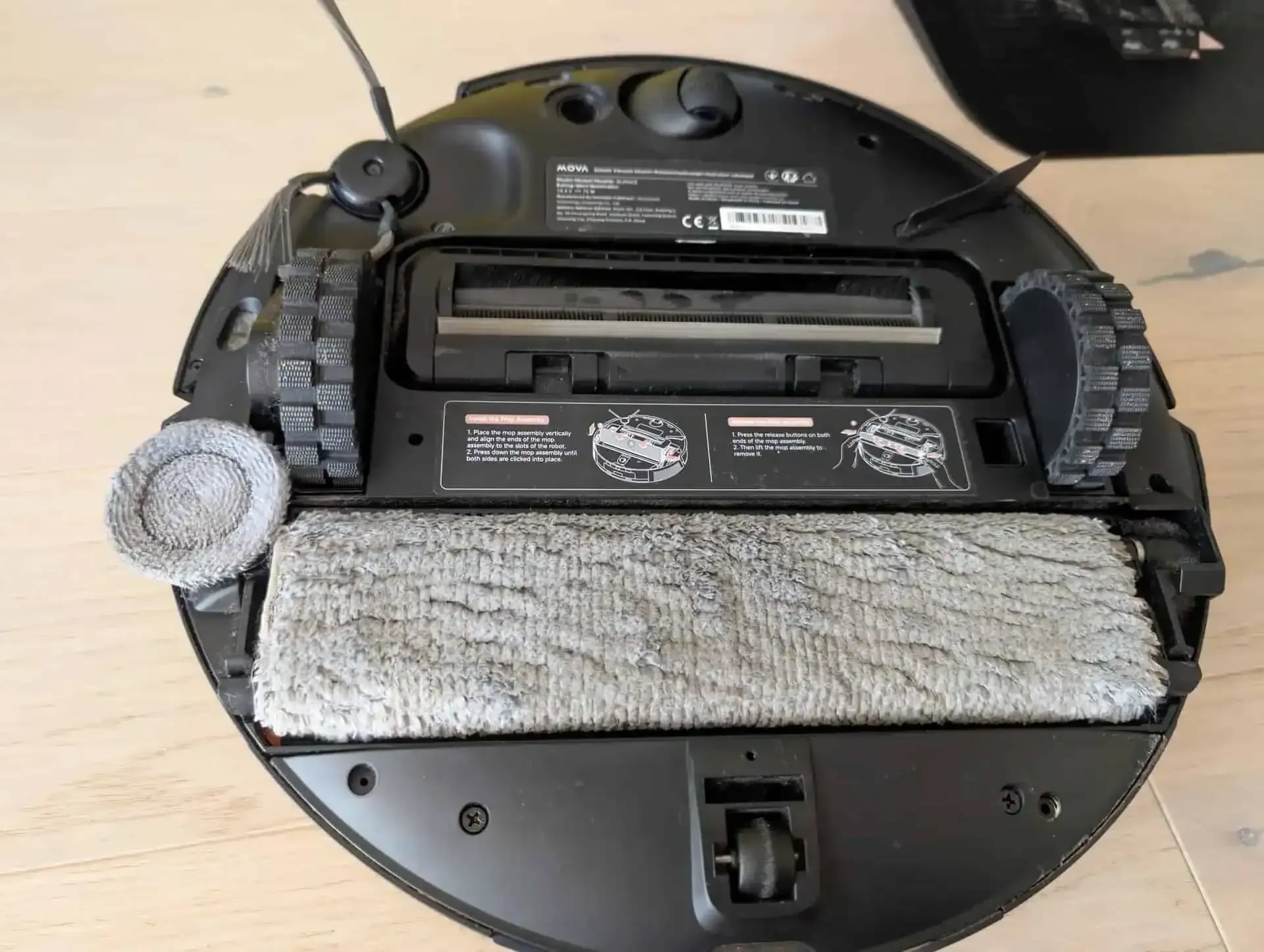 Mova Z50 Ultra mopp