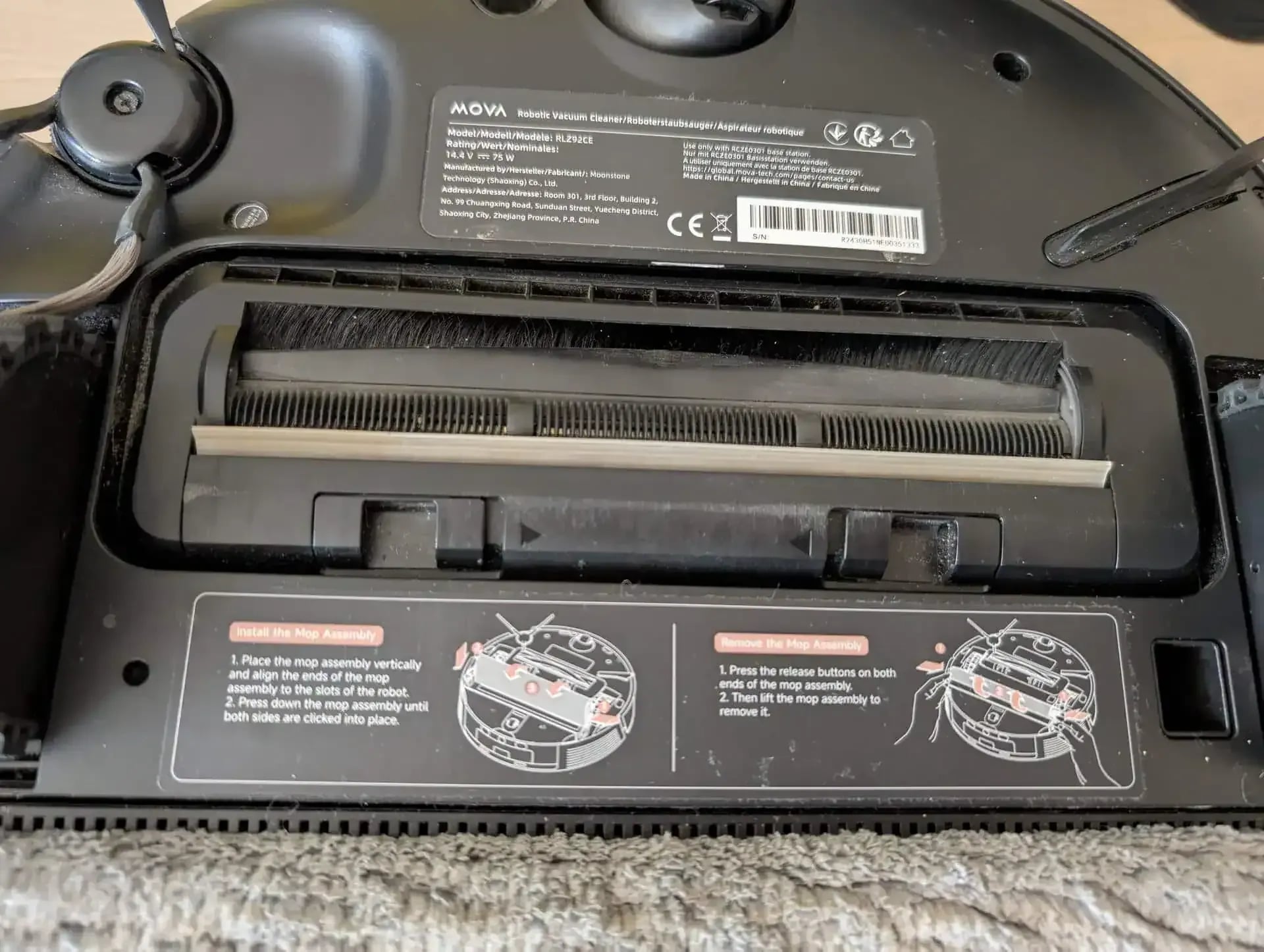 Anti-Tangle CleanChop mova z50 ultra
