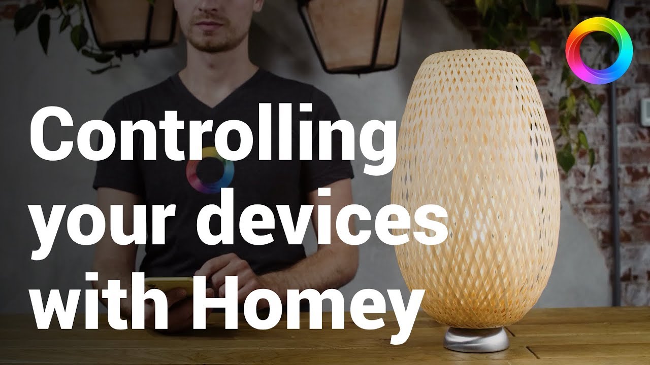 Controlling your devices with Homey