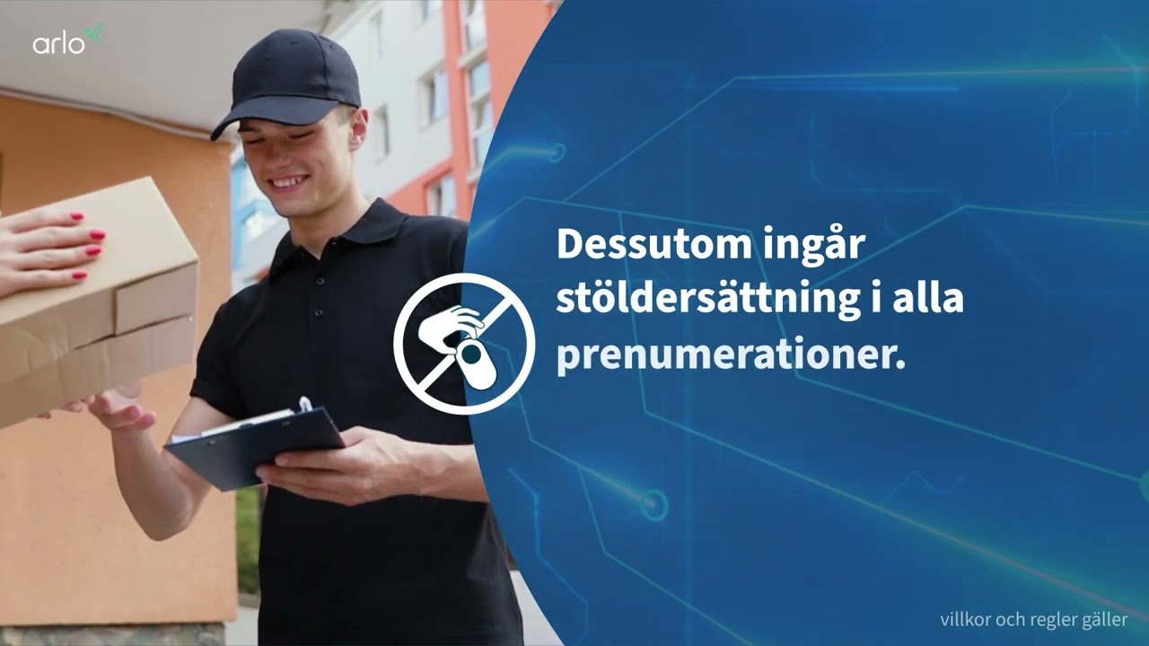 Arlo Secure | Ett extra lager skydd för ditt hem