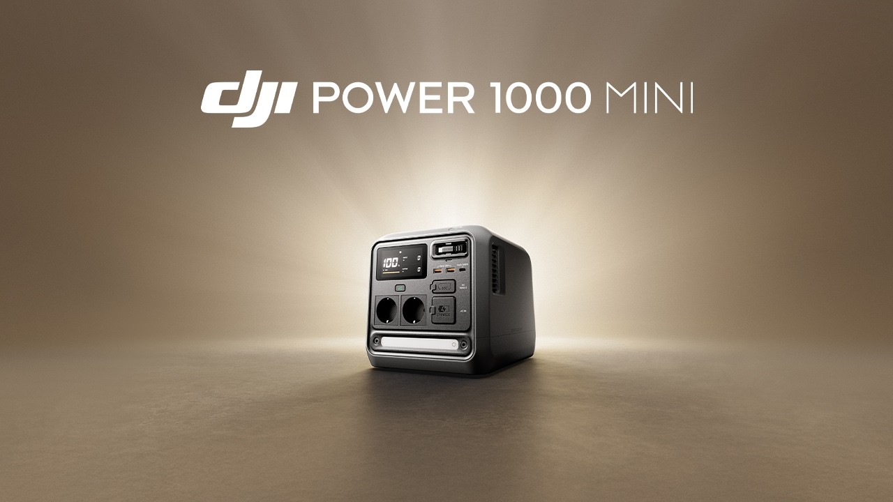 Introducing the all-new DJI Power 1000 Mini – DJI’s most portable 1kWh outdoor power station!