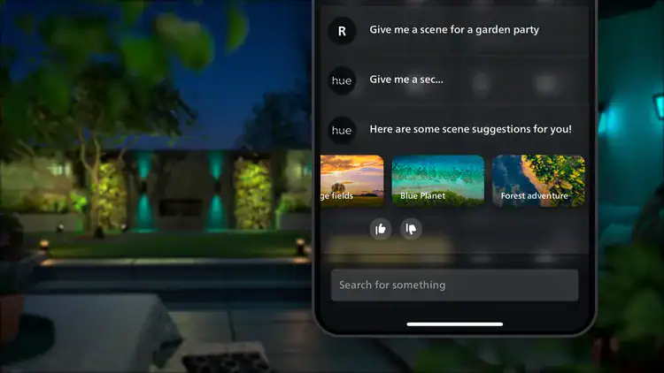 AI Powered Assistant Philips Hue