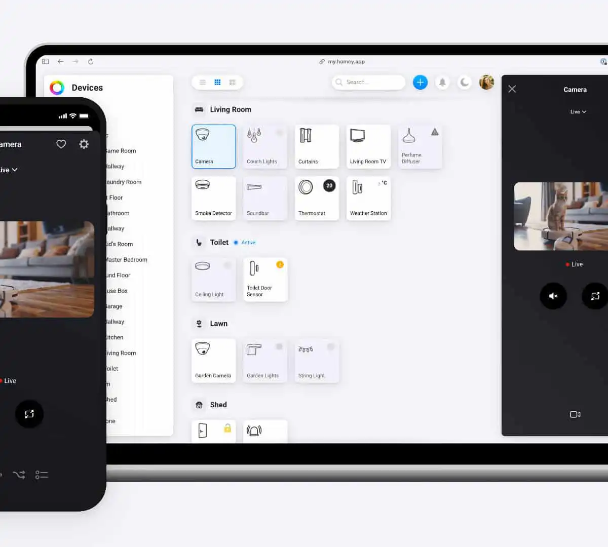 Homey-Camera-Streaming